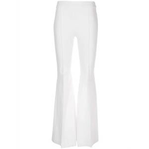 NEW ROSETTA GETTY pullon pintuck flare pants in white